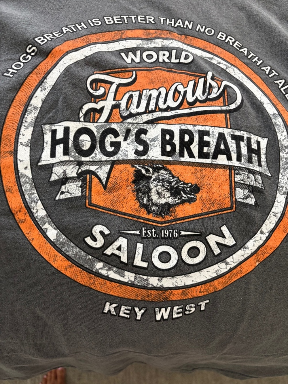 Original Hogsbreath Saloon Tee Shirt